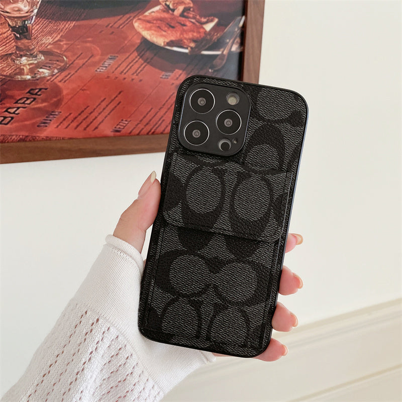 Coach iPhone-sak med Wallet Black-HP240513