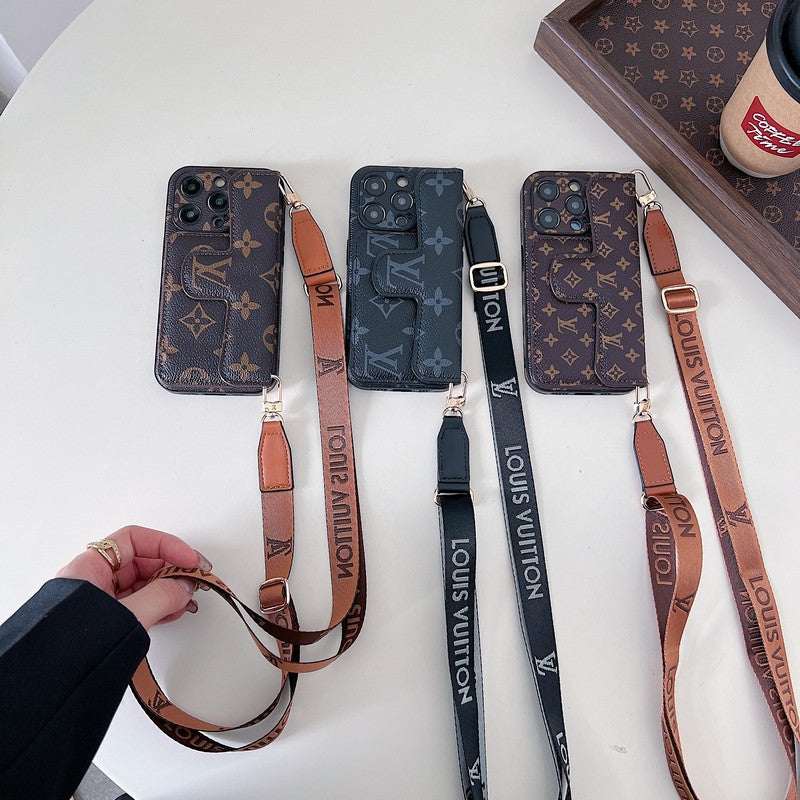 Lou sidekortholder CrossBody iPhone -saken