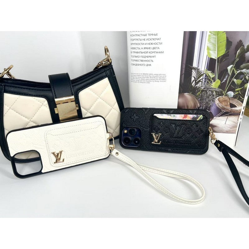 Lou Four Colors Card Bag Iphone Case