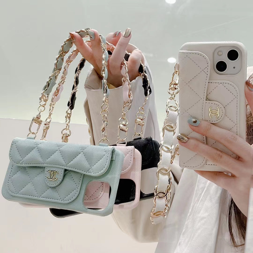 Bolsa de estojos para iPhone pastel CN com alça