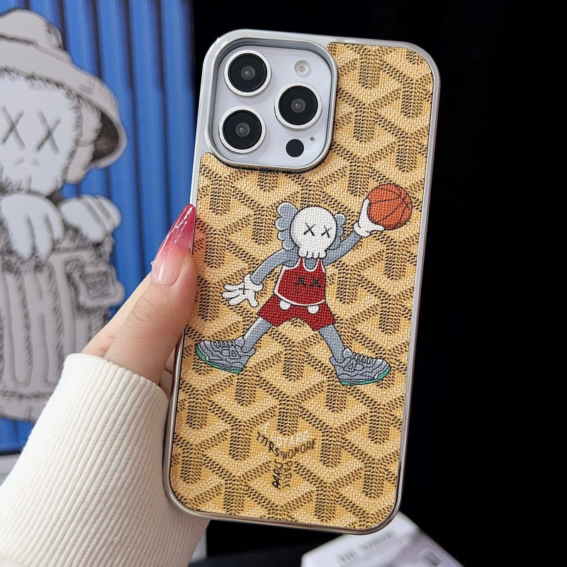 Goya X Kaw hvitt gull iPhone -saken