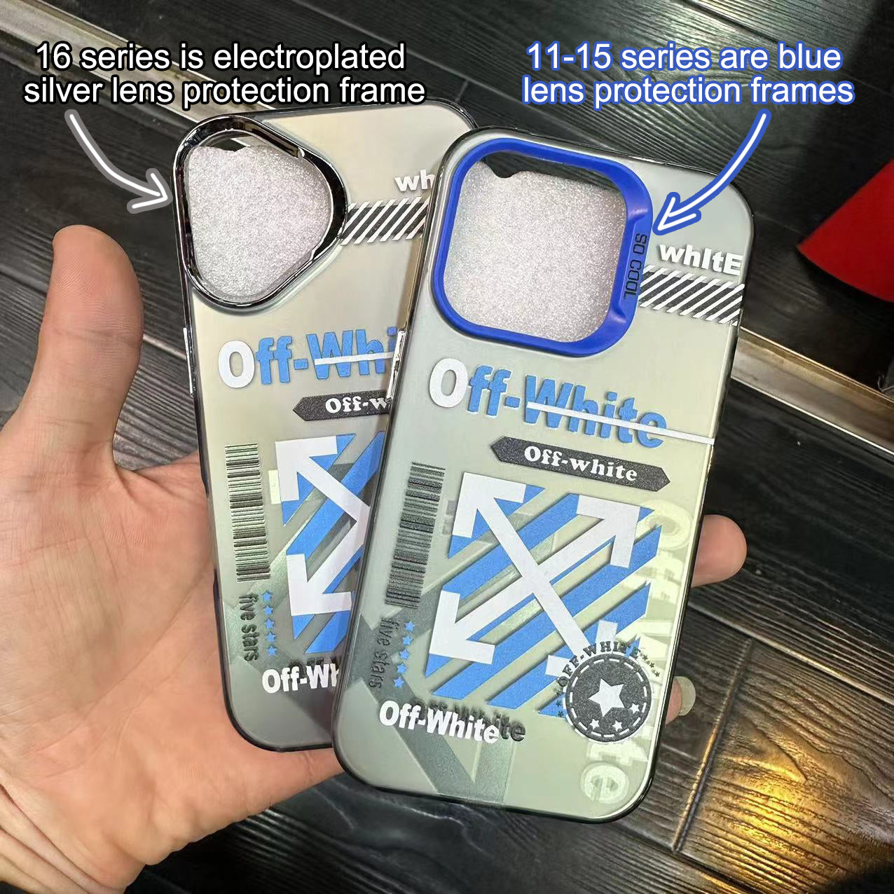 Custodia per iPhone limitata | OW Blue Logo