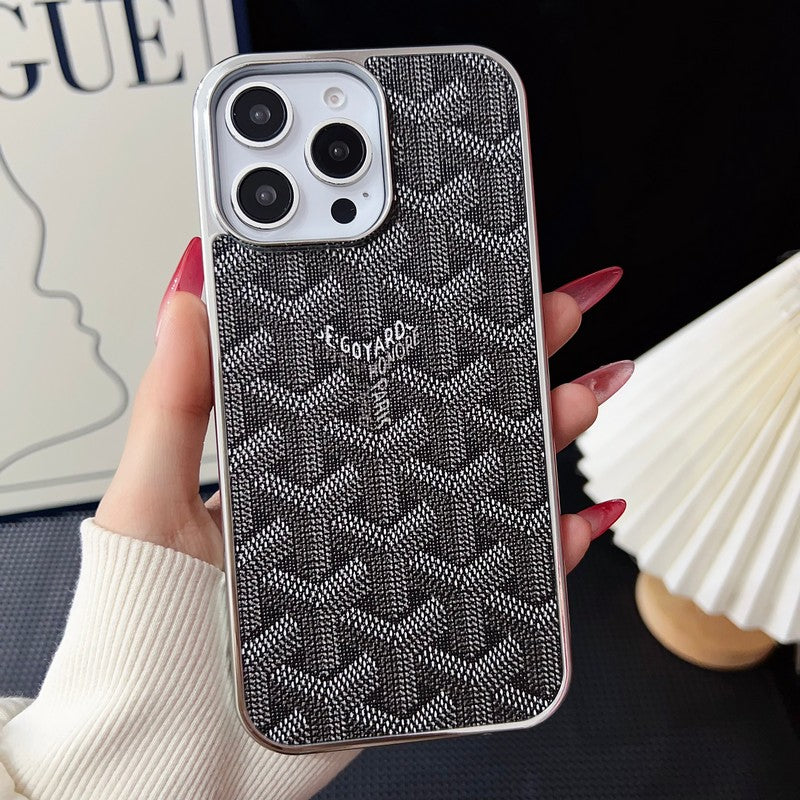 Goya multi-kleuren witgouden iPhone-hoesje