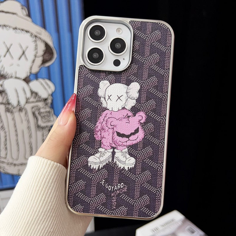 Goya X Kaw hvitt gull iPhone -saken