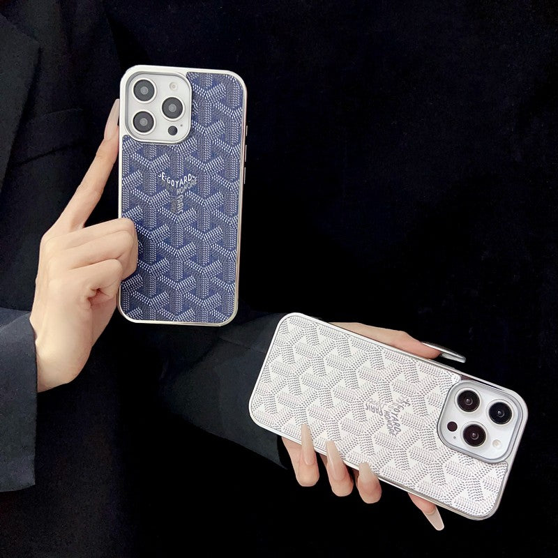 Goya multi-kleuren witgouden iPhone-hoesje