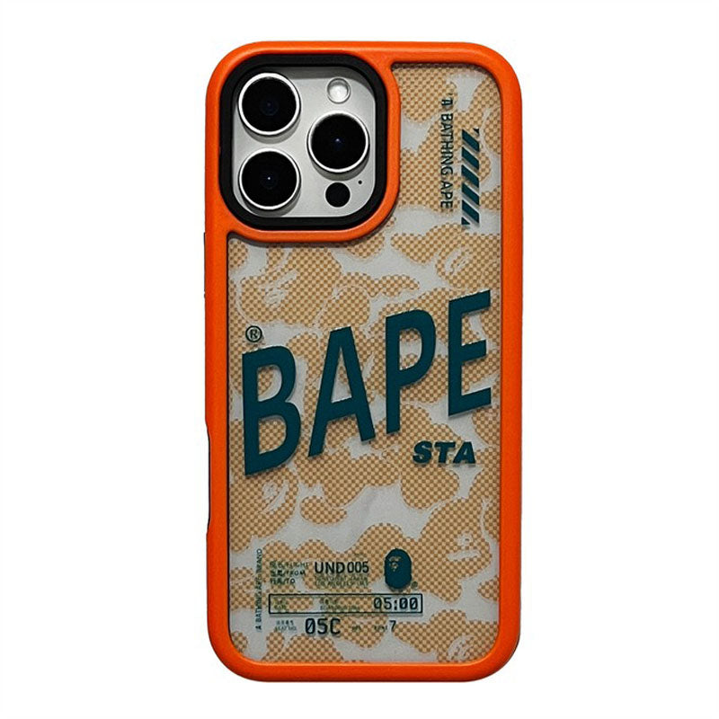 Ape Orange Cover iPhone -saken