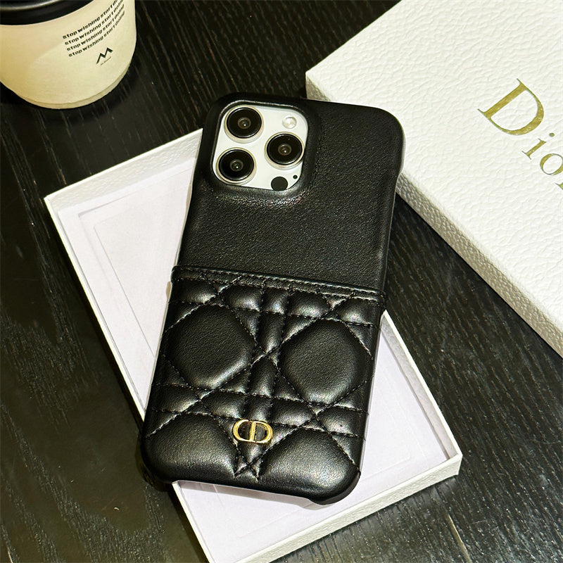 Cd lederen iPhone -hoesje