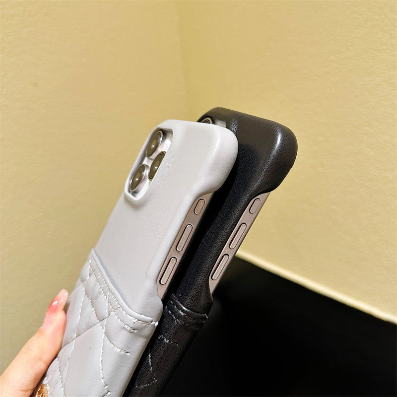 Cd lederen iPhone -hoesje