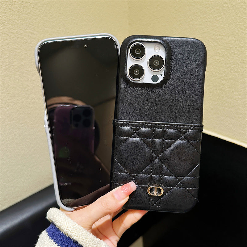Cd lederen iPhone -hoesje