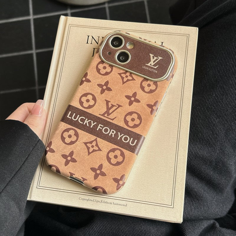 Lou Brown & Svart klassisk iPhone-deksel i skinn