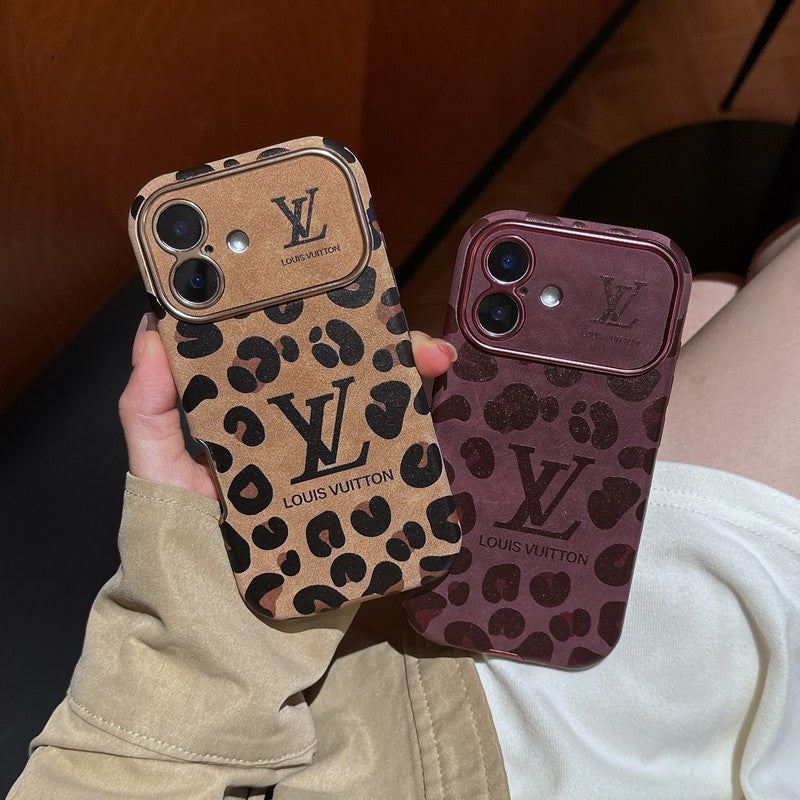 Lou Brown & Lilla farget skinndeksel til iPhone