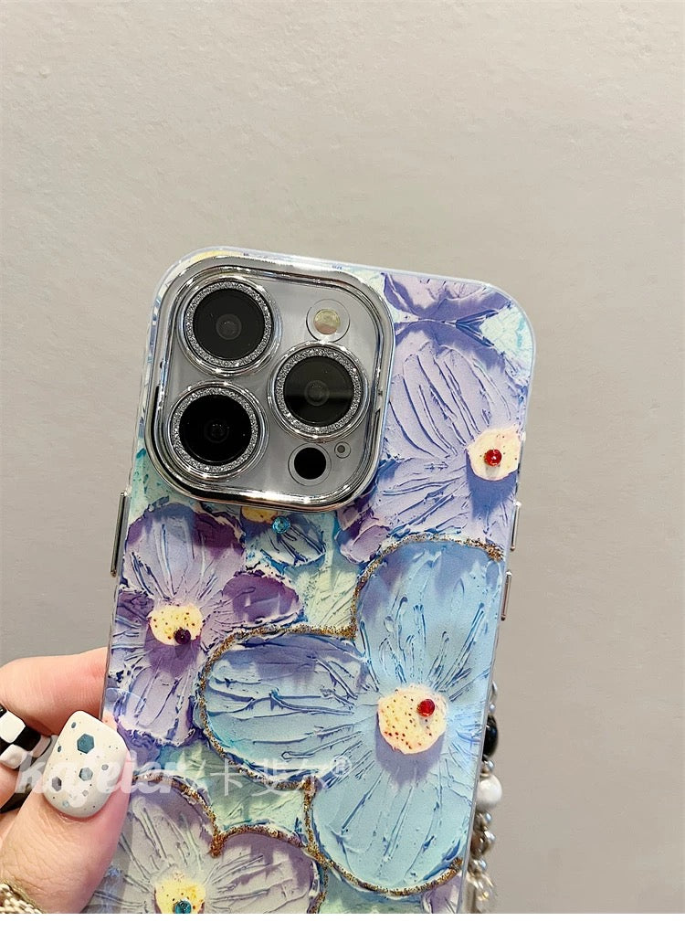 Blomst iPhone -veske