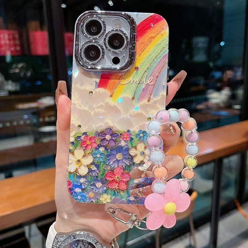 Blomst iPhone -veske