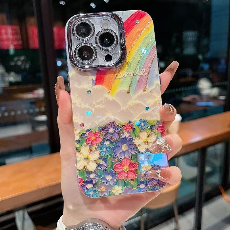 Blomst iPhone -veske