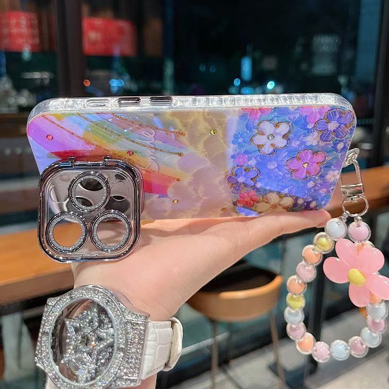 Blomst iPhone -veske