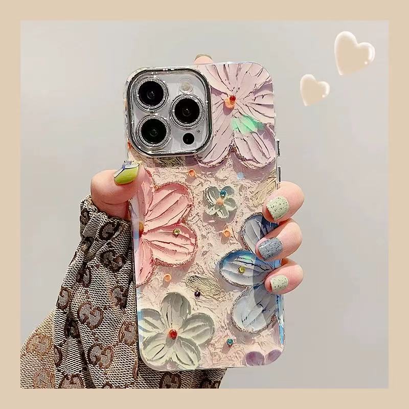Blomst iPhone -veske
