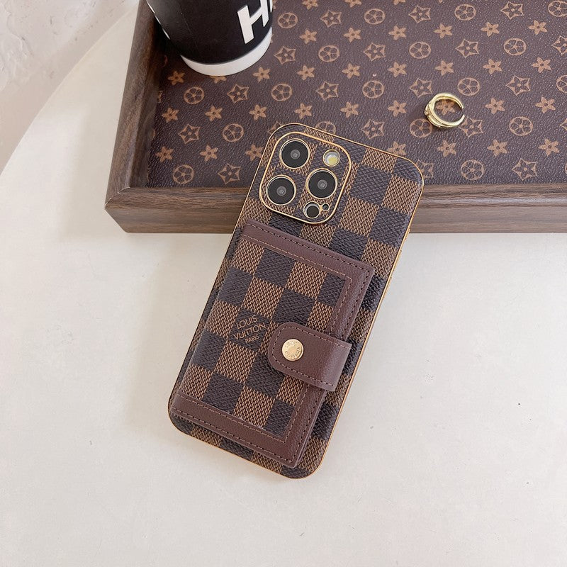 Lou Classic Color Card Bag iPhone -hoesje