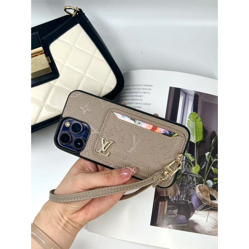 Lou Four Colors Card Bag Iphone Case