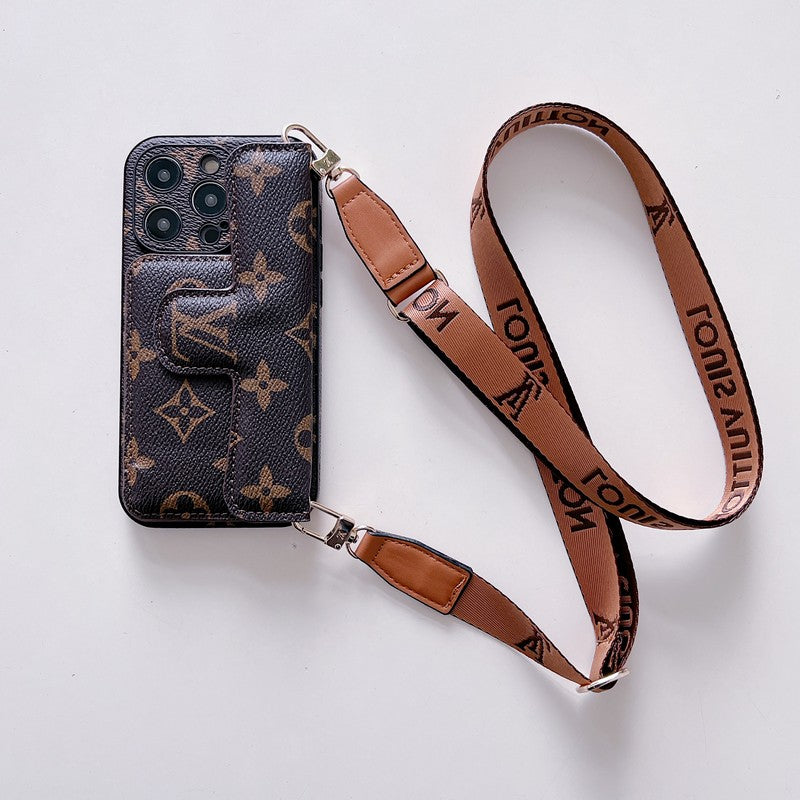 Lou sidekortholder CrossBody iPhone -saken