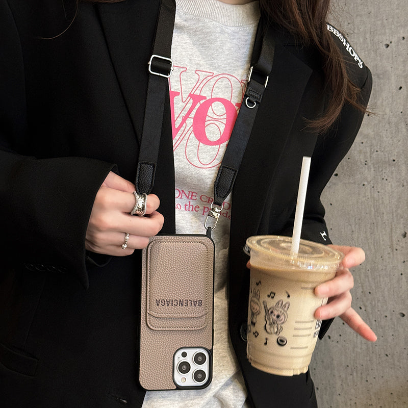 BB Crossbody Leather iPhone -veske