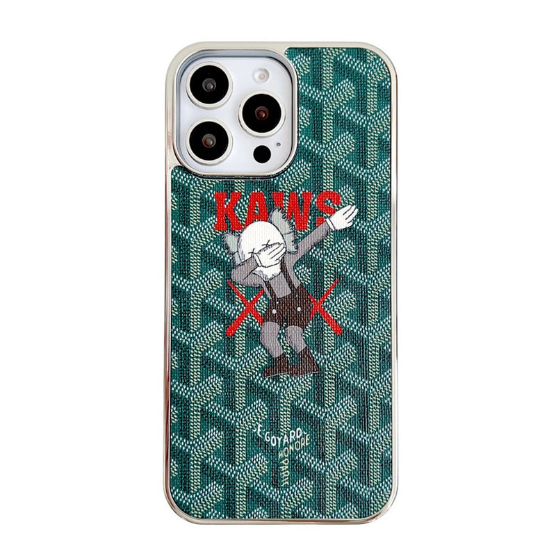 Goya X Kaw hvitt gull iPhone -saken
