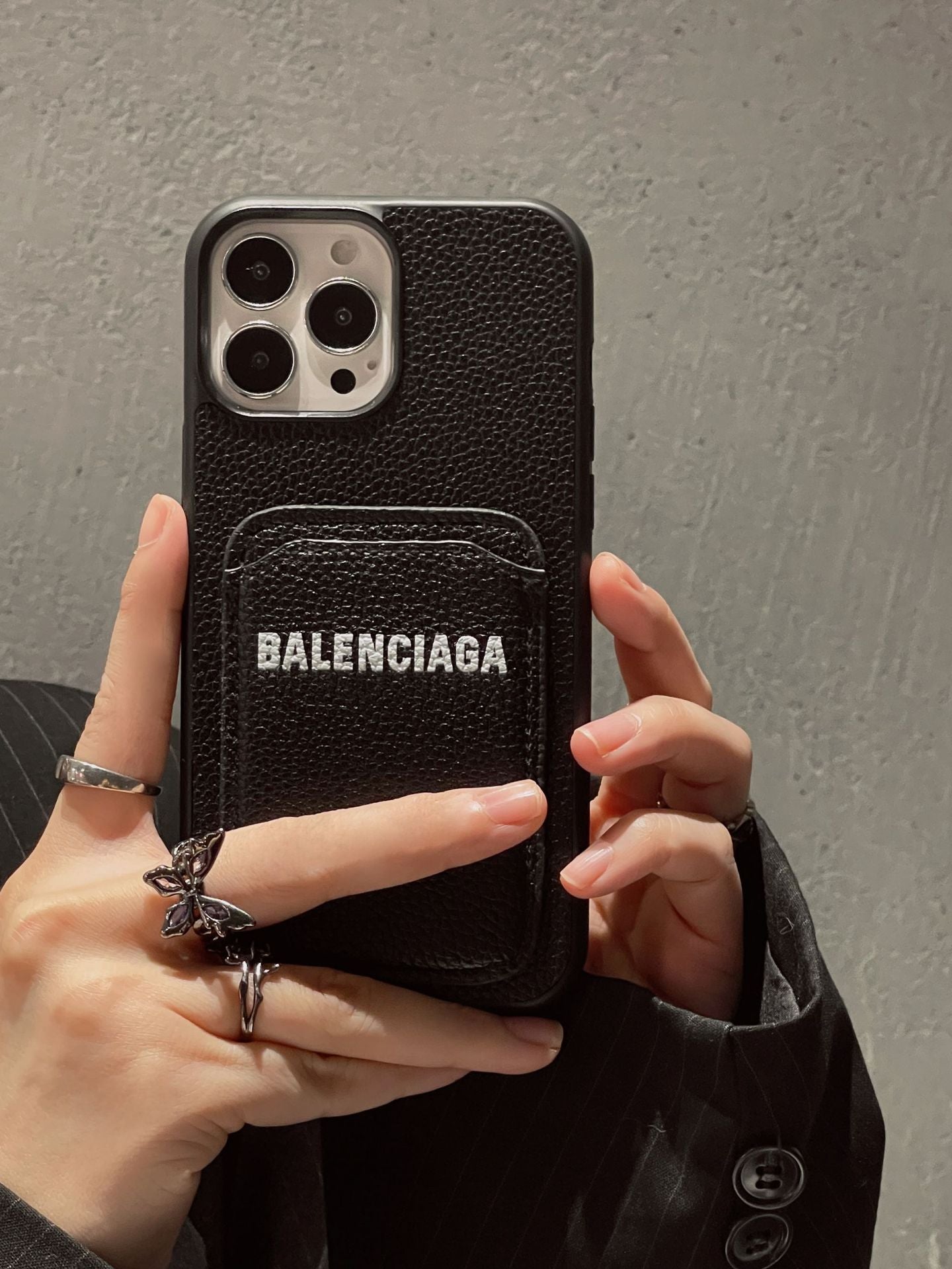 BB Card Holder Leather iPhone -veske