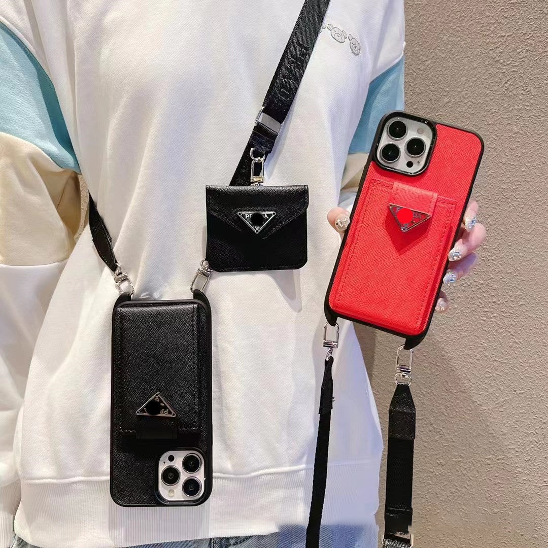 Pra Leather Chain iPhone -veske