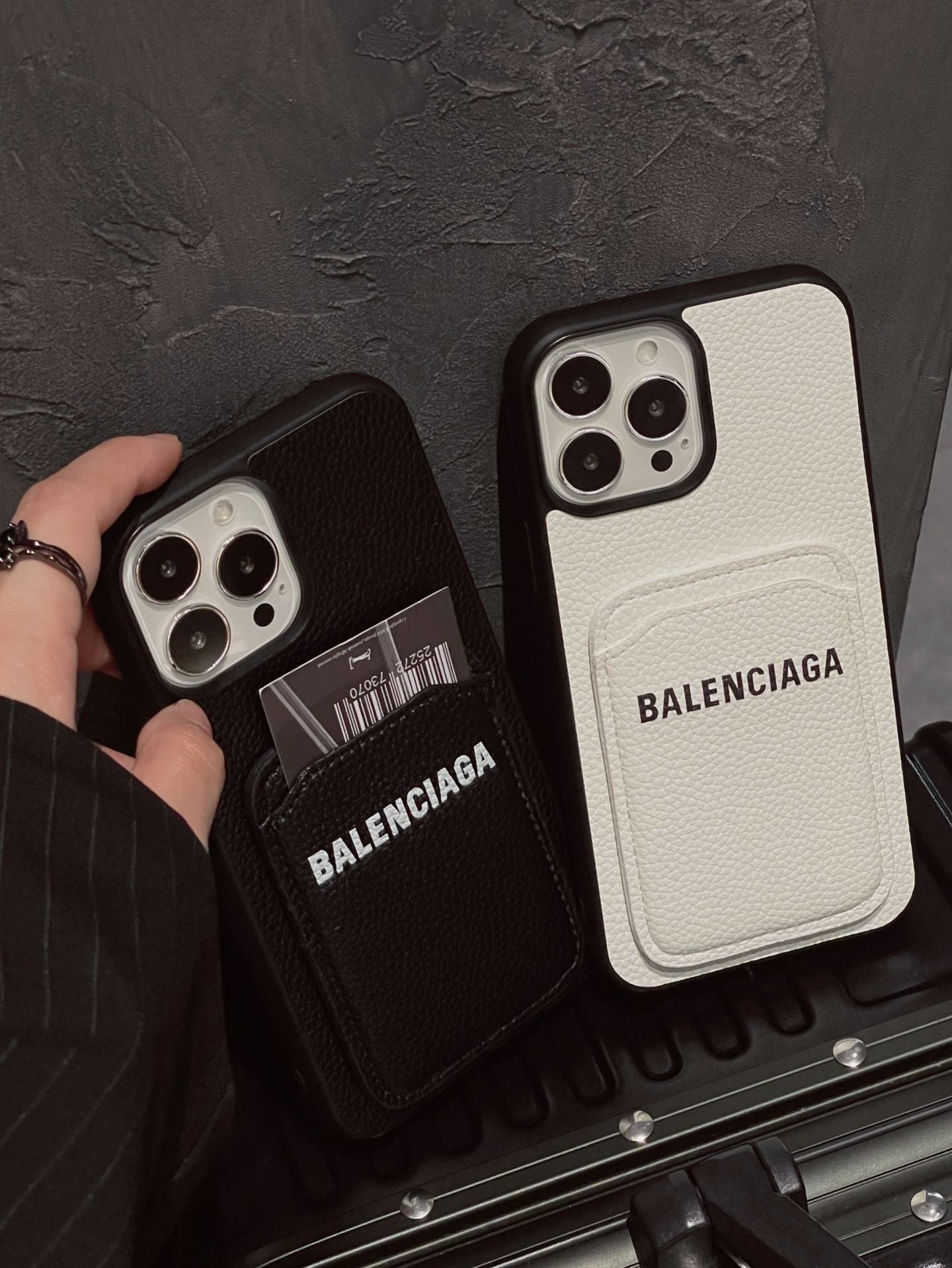 BB Card Holder Leather iPhone -veske
