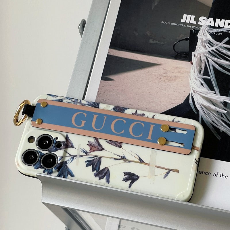 Capa para iPhone de pulseira GG