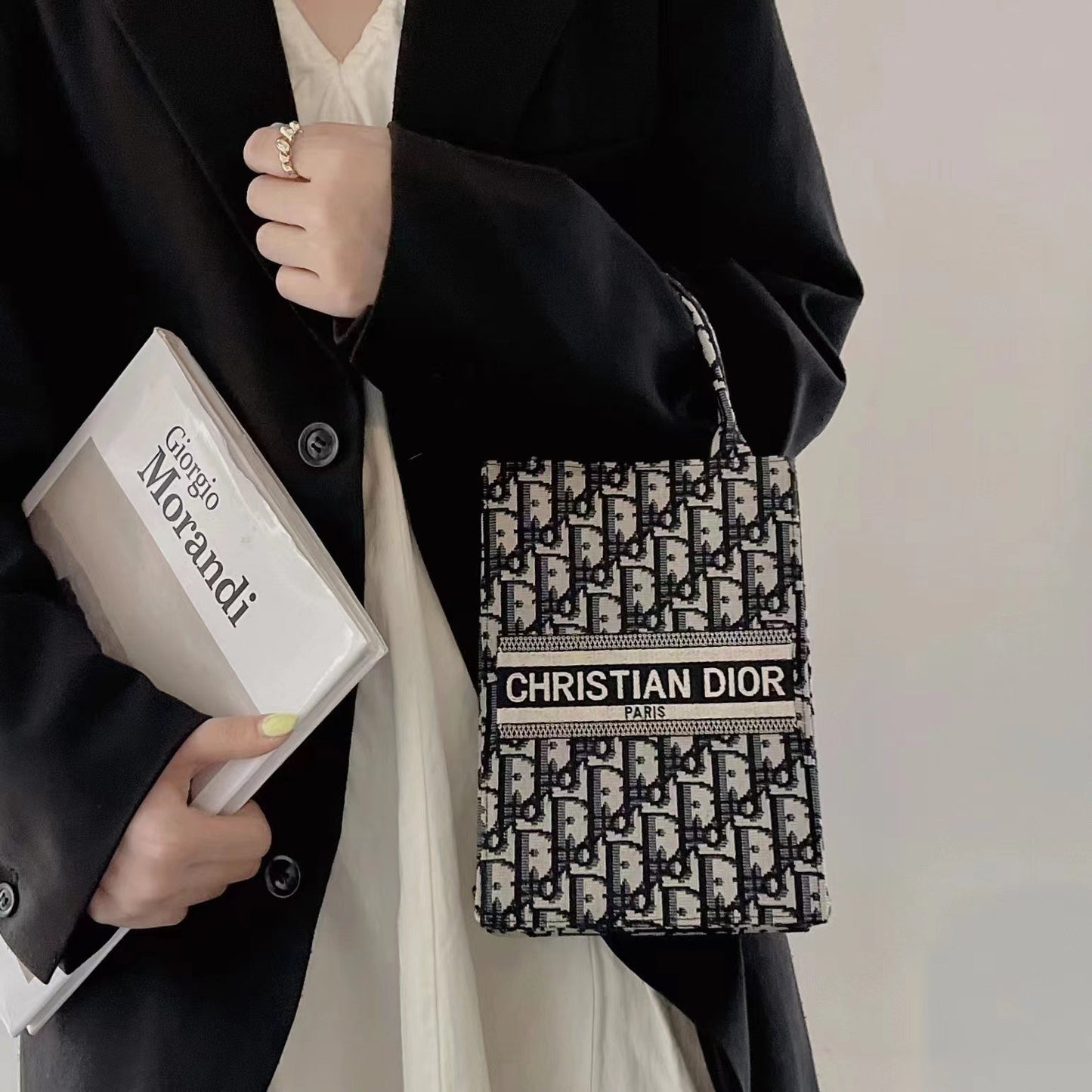 Klassieke draagtas met crossbody -band