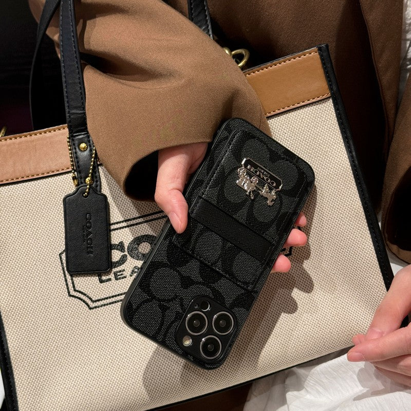 COA Card Bag Leather iPhone Case