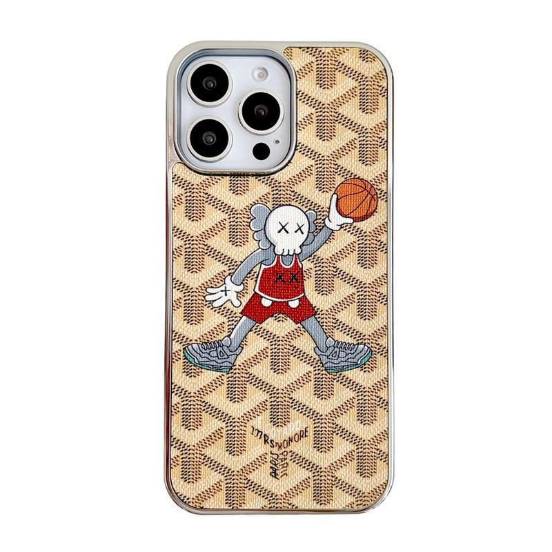 Goya X Kaw hvitt gull iPhone -saken