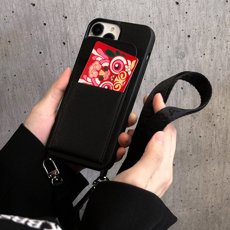PRA Crossbody Leather iPhone -veske