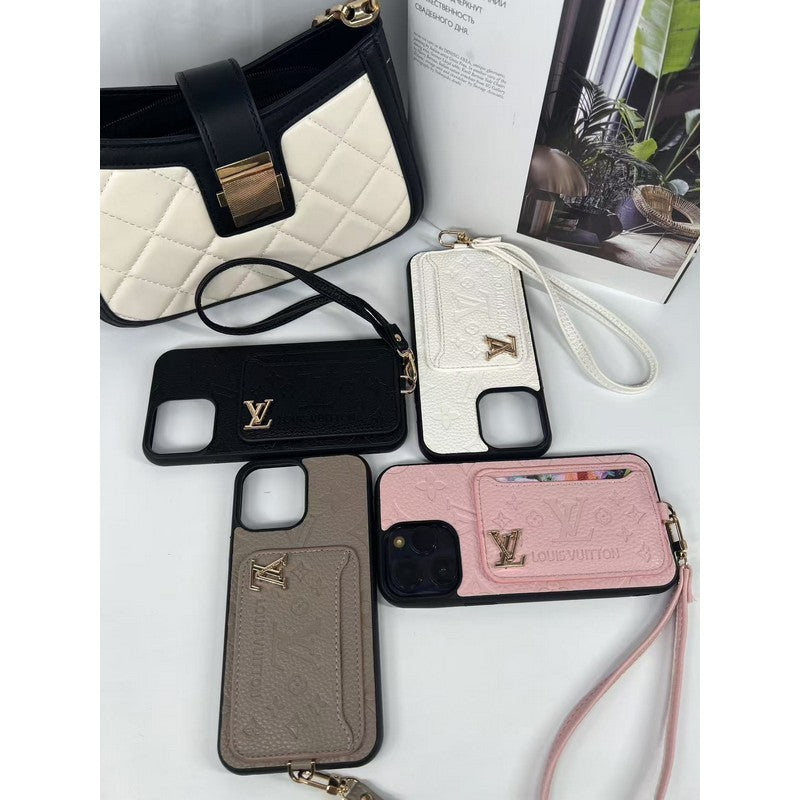 Lou Four Colors Card Bag Iphone Case