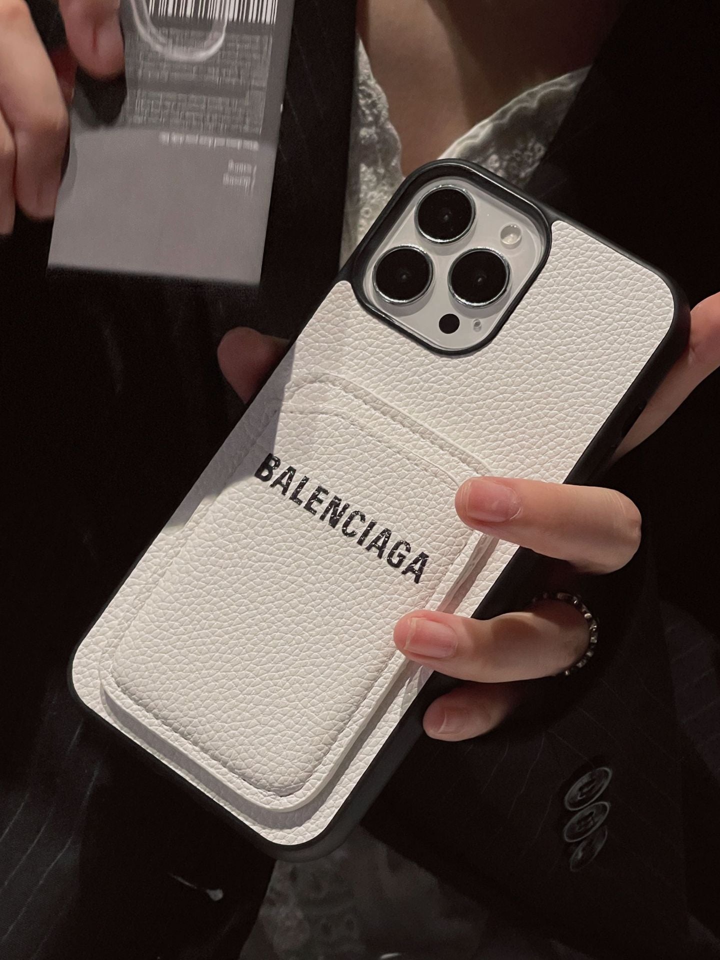 BB Card Holder Leather iPhone -veske