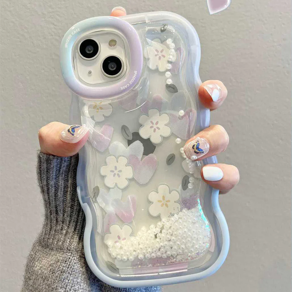 Blomst iPhone -veske