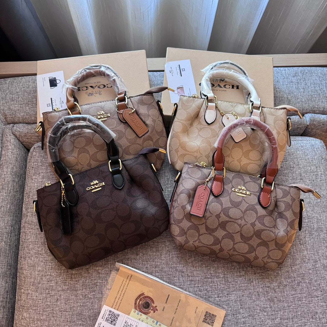 Tot in de perfectie vervaardigd: lederen handtas met een luxe aanraking