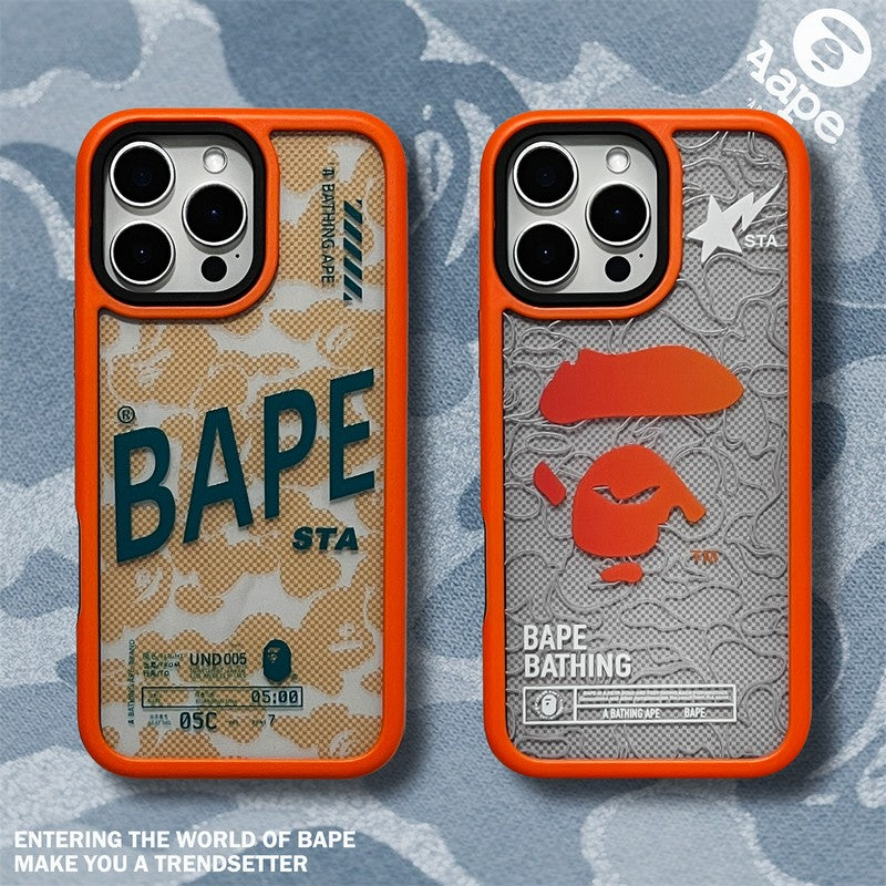 Ape Orange Cover iPhone -saken