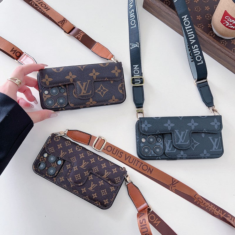 Lou sidekortholder CrossBody iPhone -saken