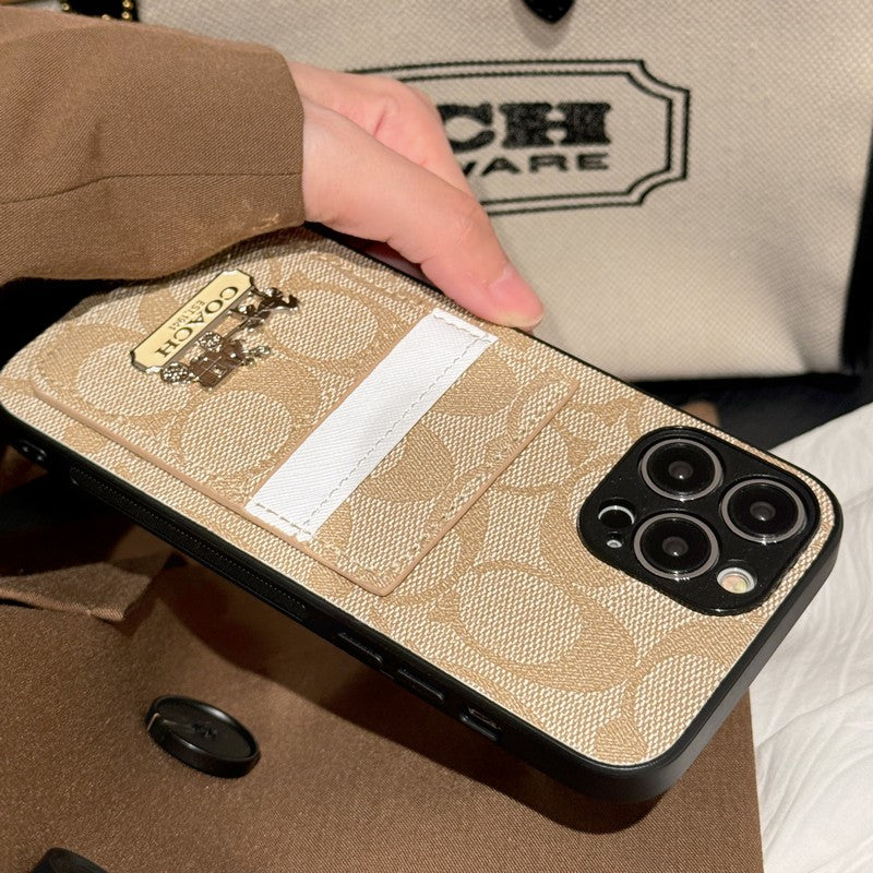COA Card Bag Leather iPhone Case
