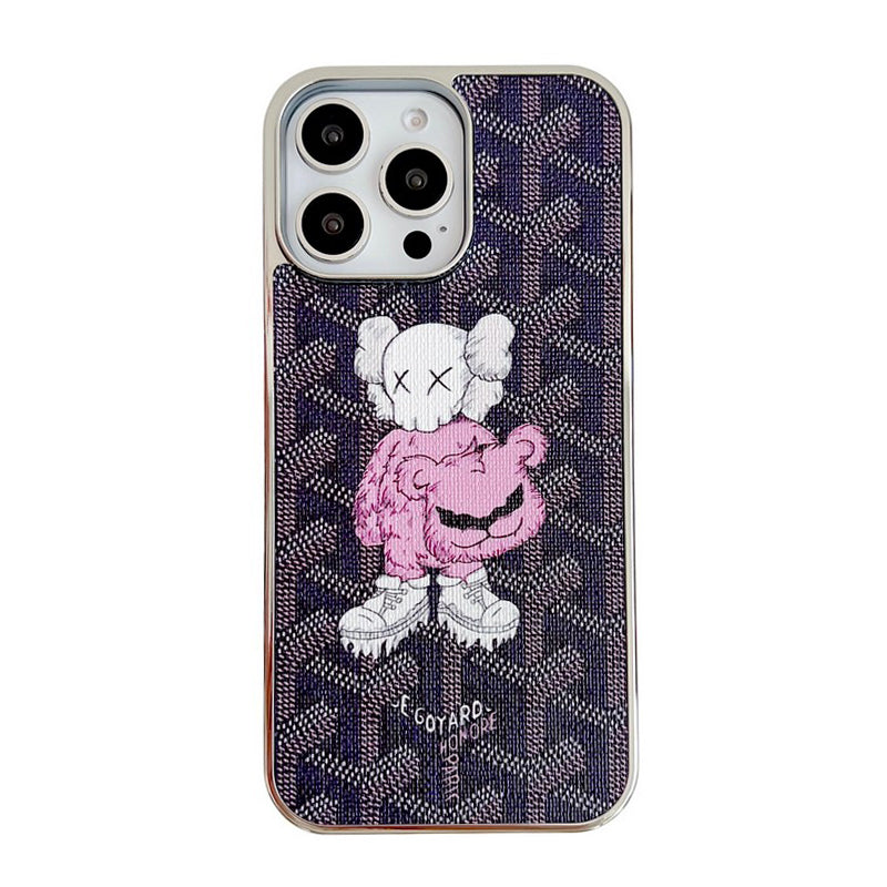 Goya X Kaw hvitt gull iPhone -saken