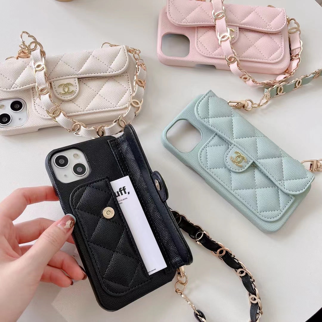 Bolsa de estojos para iPhone pastel CN com alça