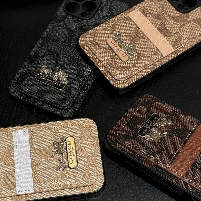 COA Card Bag Leather iPhone Case