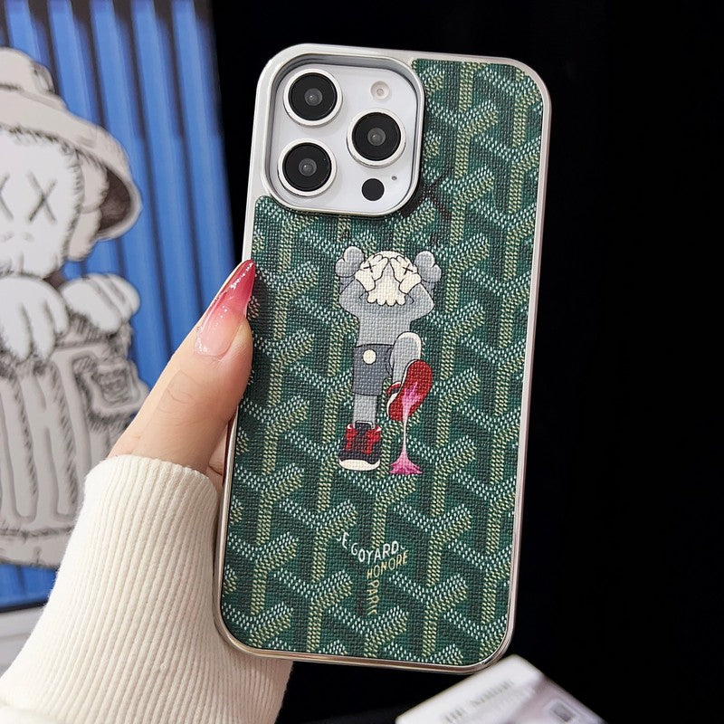 Goya X Kaw hvitt gull iPhone -saken