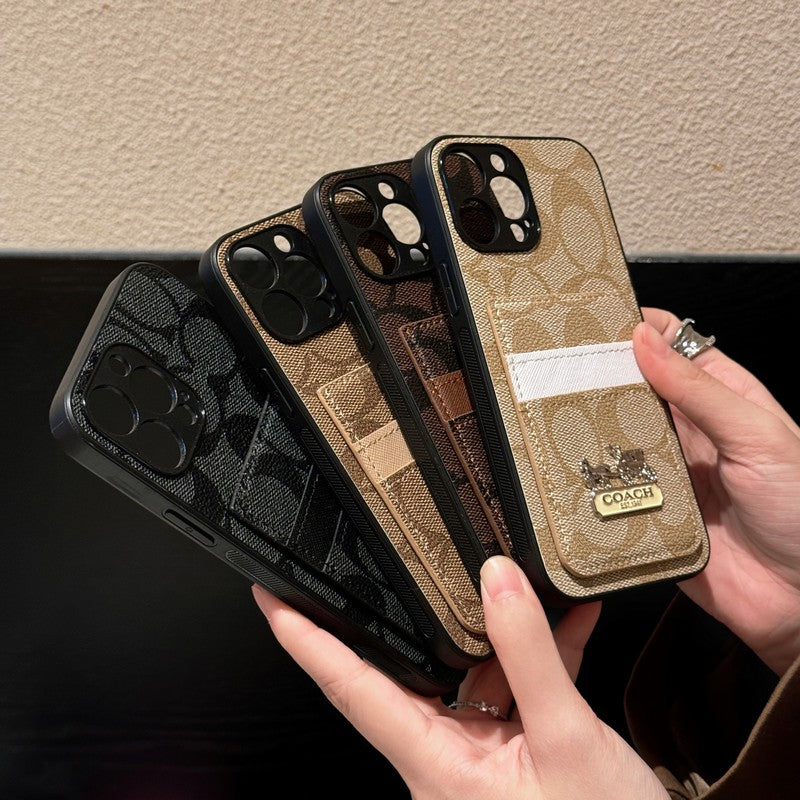 COA Card Bag Leather iPhone Case