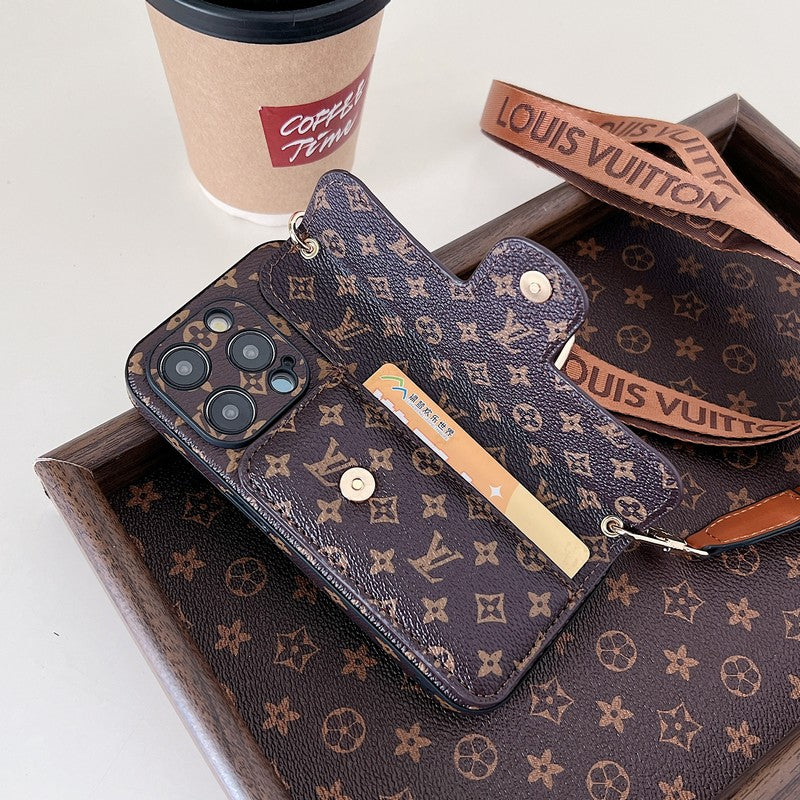 Lou sidekortholder CrossBody iPhone -saken