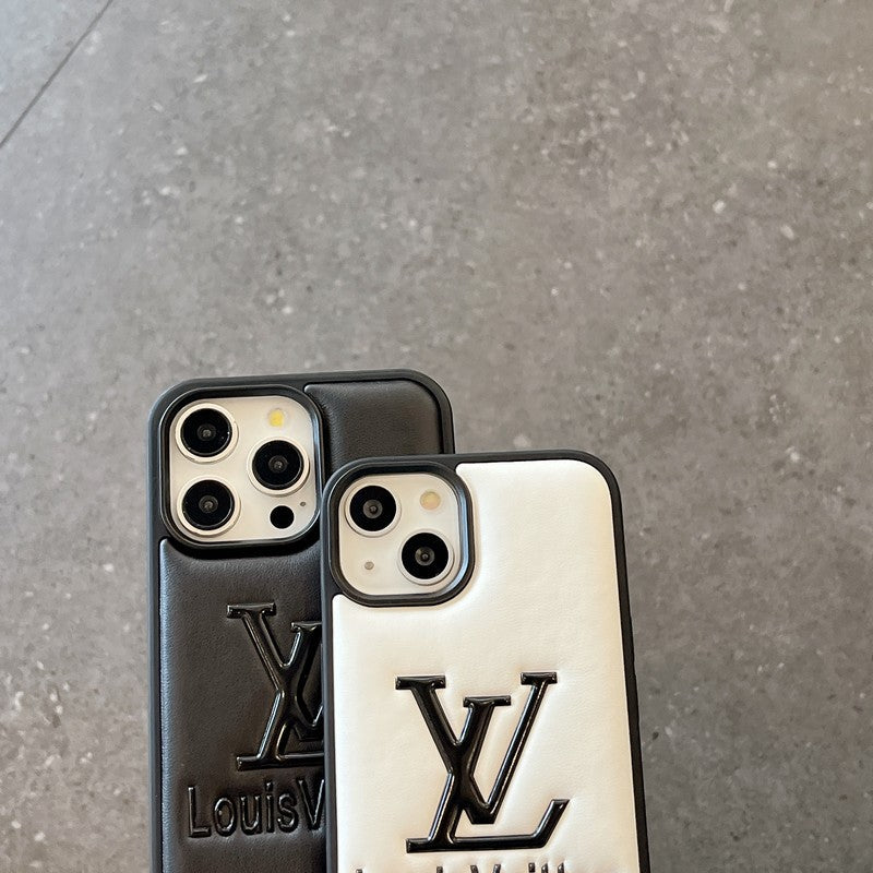 Lou lederen iPhone -hoesje