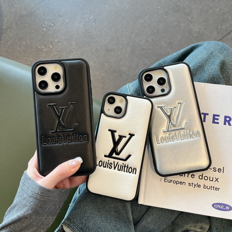 Lou lederen iPhone -hoesje