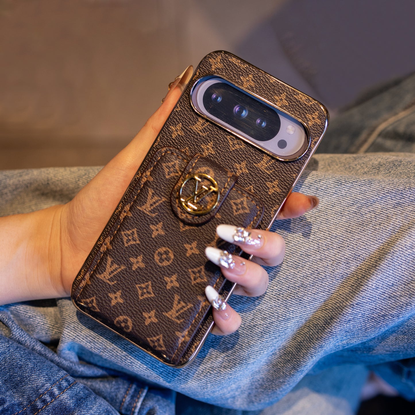 Estilo de luxo Google Pixel Telefone