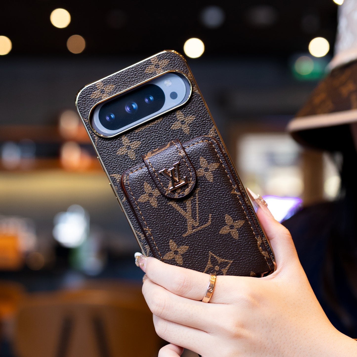 Luxe stijl Google Pixel telefoonhoes